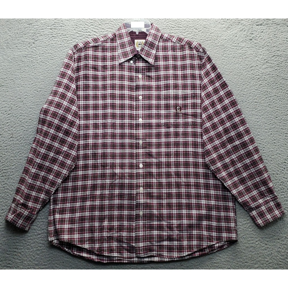 Cinch Western Shirt Mens Large Multi Plaid Chest Pocket Long Sleeve Button Down